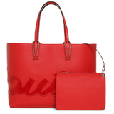 Cabata logo calf tote bag