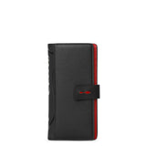 Paloma black leather wallet