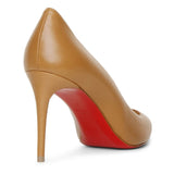 Kate 85 cafe creme leather pumps