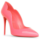 Hot Chick 100 pink patent pumps