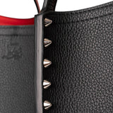 Cabarock black calf leather tote
