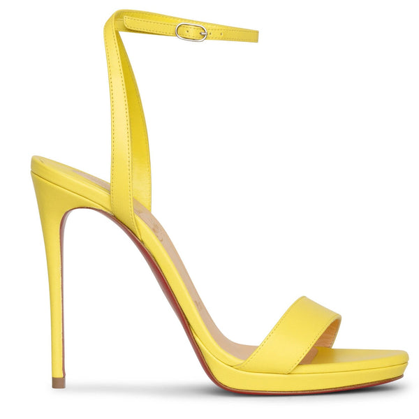 Loubi queen 120 leather sandals