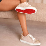 Vieira 2 Orlato beige suede sneakers
