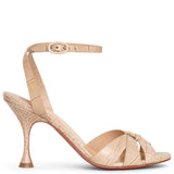New Trezuma 85 embossed sandals