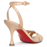 New Trezuma 85 embossed sandals