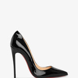 So Kate 120 black patent pumps
