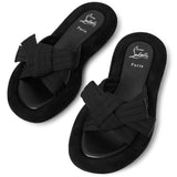 Matriciasummer black suede sandals