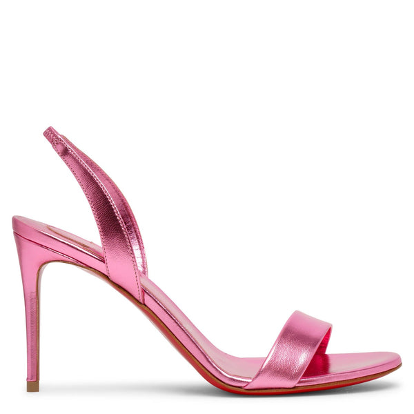 O Marylin confettis laminato sandals