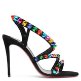 Spikita strap black multi sandals
