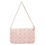 Loubila pink patent pouch