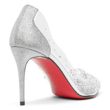 Degrastrass 85 glitter pumps