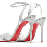 Spikaqueen 100 glitter pumps