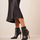 Lock So Kate 100 black leather