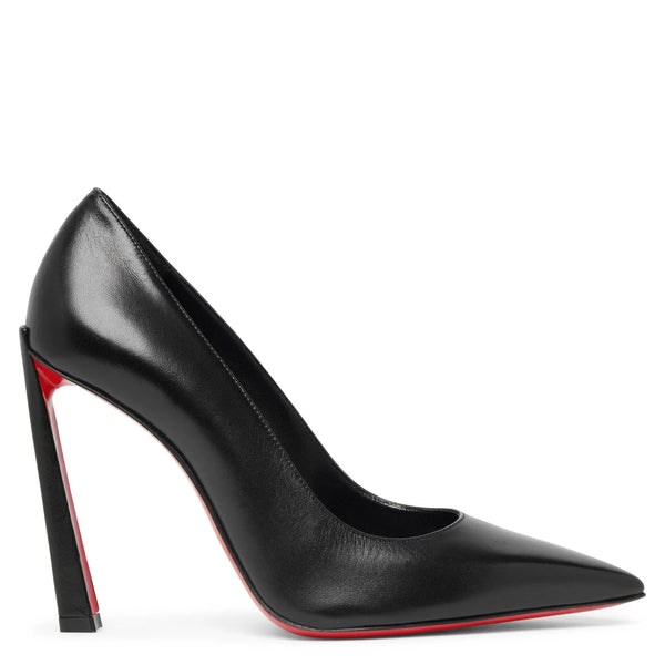 Condora 100 black leather pumps