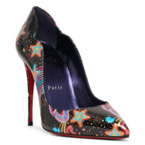 Hot Chick 100 multi patent pumps