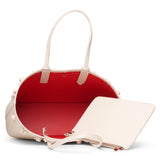 Cabata small light beige tote bag