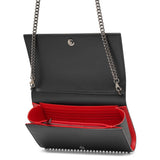 Paloma black mini spikes clutch