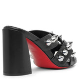 Spika club 85 black leather mules