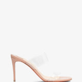 Just Nothing 85 PVC nude sandals