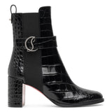 CL Chelsea 70 embossed black leather ankle boots