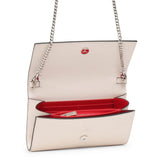 Paloma wallet on chain light pink clutch bag