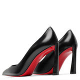 Condora 85 black leather pumps