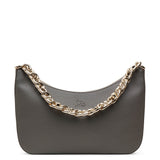 Loubila Chain dark grey large shoulder bag