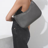 Loubila Chain dark grey large shoulder bag