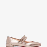Sweet Jane pink metallic flats