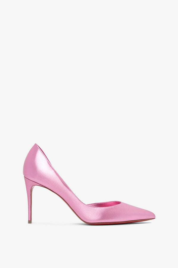 Iriza 85 pink metallic pumps