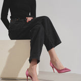 Iriza 85 pink metallic pumps