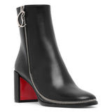 CL Zip 70 black leather ankle boots