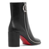 CL Zip 70 black leather ankle boots