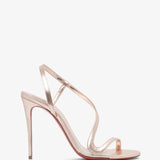 Rosalie 100 pink metallic sandals