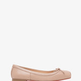 Mamadrague beige leather flats