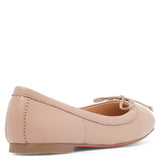 Mamadrague beige leather flats