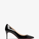 Kate 70 black patent pumps