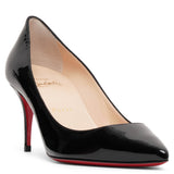 Kate 70 black patent pumps