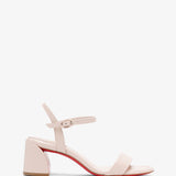 Miss Jane 55 beige leather sandals