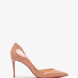 Iriza 85 beige patent pumps
