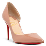 Iriza 85 beige patent pumps