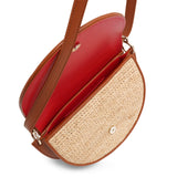 By My Side raffia crossbody bag