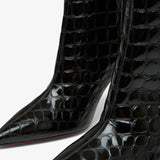 So Kate 85 black calf ali boots