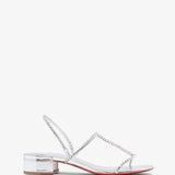 Simple Queenie 25 silver sandals