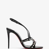 Tatooshka 100 black spikes sandals