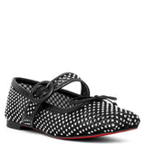 Mamastrapitina black mesh ballerinas