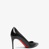 Kate 85 black calf ali pumps