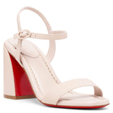 Miss Jane 85 beige leather sandals