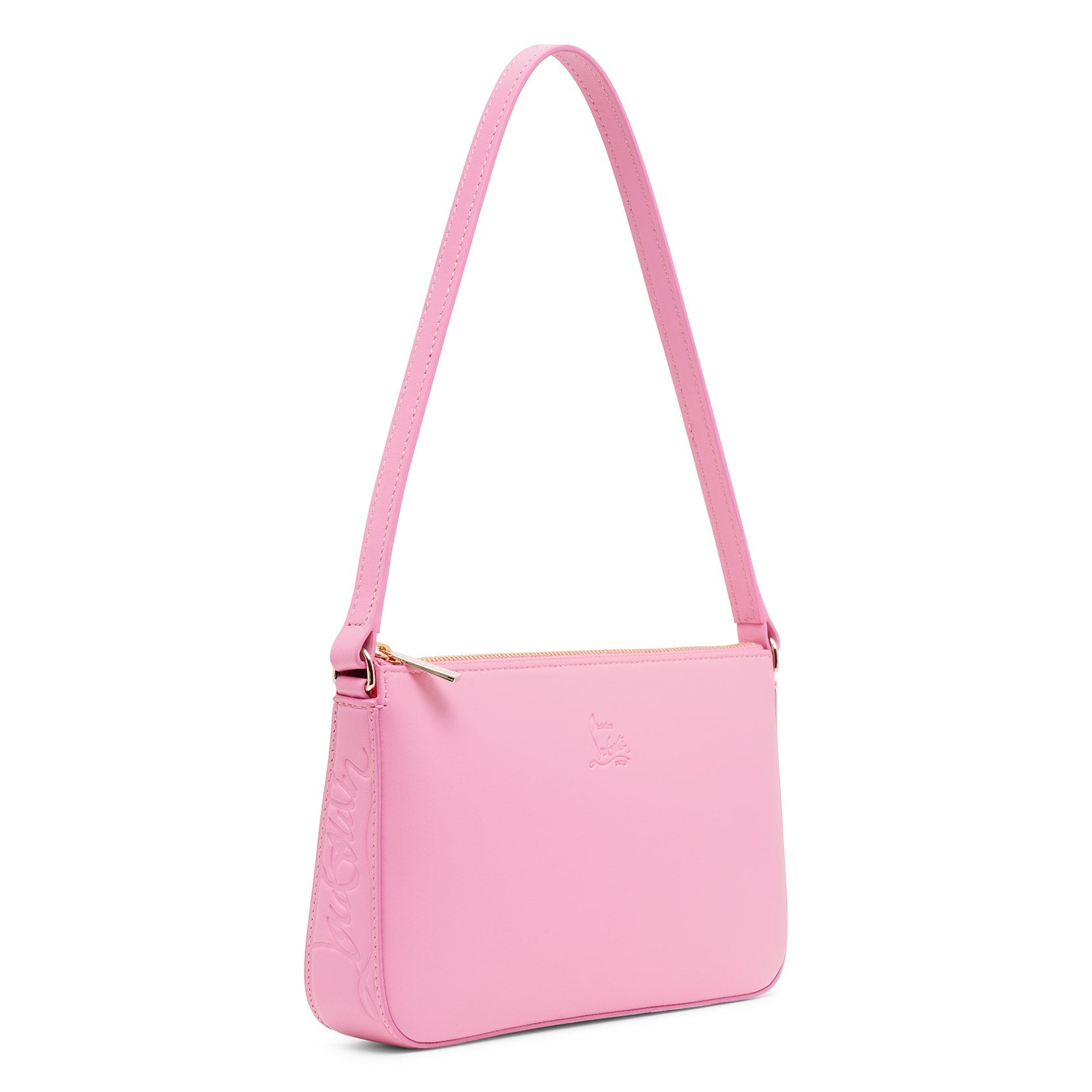 Shop Christian Louboutin Loubila Pink Shoulder Bag