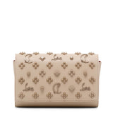Paloma beige leather clutch